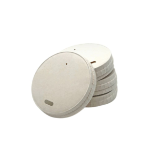 Coperchio per bicchierini da caffè Le Nappage con foro in carta Bianco - 12 cl - KB200016 (conf.50)