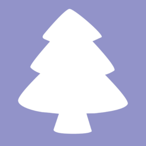 Fustella CWR per carta e cartoncino 38 mm - albero di Natale 10980/4