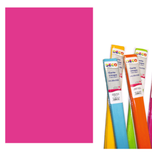 Carta crespa in rotolo CWR - 50x250 cm - 40 g/m² Fucsia 10713/10