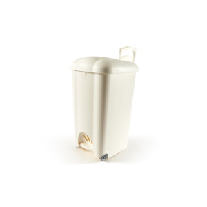 Pattumiera a pedale Perfetto ''Carolina'' panna 50 litri - 50141