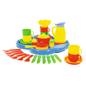 Set stoviglie giocattolo CWR pranzo/cena Colori Assortiti 12834 (set da 6)