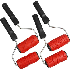 Rulli sagomati Creativ Company in set da 4 Assortiti L. 10 cm 10466