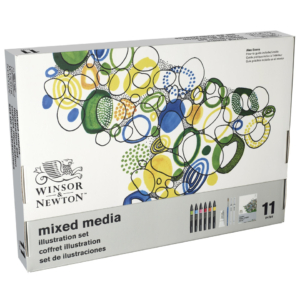 Confezione Winsor&Newton Mixed media Illustration - Set Promarker, fineliner e accessori - 0290180 (conf. 11)