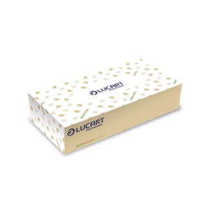 Veline 2 veli Lucart Professional Econatural in Fiberpack finitura liscia avana (conf.100 veline)