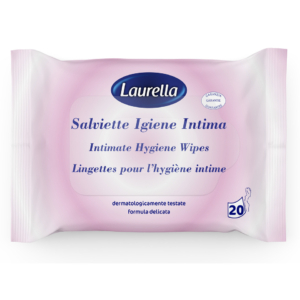Salviettine igiene intima Laurella con adesivo 00379.1 (conf.20 salviette)