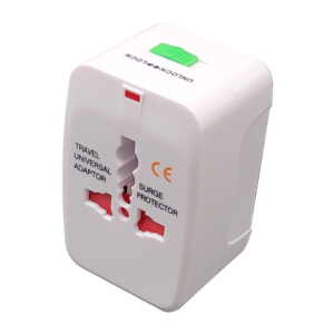 Adattatore universale per prese estere o MKC Europa - Regno Unito - USA bianca 492519362