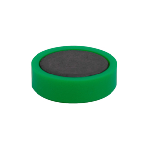 Magneti per lavagne bianche - Ø25 mm - Q-Connect verde - KF02641 (conf.10)