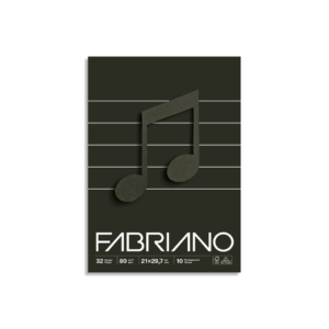 Quaderno musica punto metallico Fabriano A4 - 80g/m² - 32 fogli 19100768