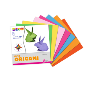 Carta origami Deco 80 g/m² 14x14 cm - fogli in colori assortiti (conf. da 20 fogli)