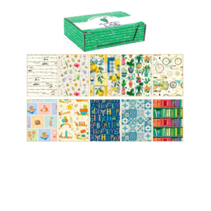 Carta regalo Kartos linea Fantasy 2 70x100 cm - fogli in soggetti assortiti - 80 g/m² - 18339 (conf.100)