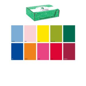 Carta regalo Kartos Kraft Everyday 70x100 cm - fogli in colori assortiti - 65 g/m² - 18017 (conf.100)