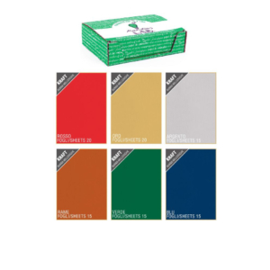 Carta regalo Kartos Kraft Classic 70x100 cm - fogli in colori assortiti - 65 g/m² - 18122 (conf.100)