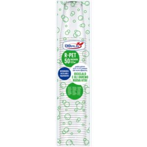 Bicchieri in R-PET Dopla DO trasparente 420 ml - 25001 (conf.50)
