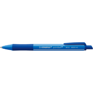 Penna a sfera a scatto Stabilo Pointball Colorful 0,5 mm blu scuro