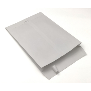 Buste a sacco Blasetti Monodex Bianco in carta kraft con 3 soffietti 120 g/m² - 23+4x33 cm - 0821 (conf.250)
