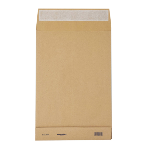 Buste a sacco Blasetti Monodex Avana in carta kraft 120 g/m² - fondo quadro - 23+4x33 cm - 0934 (conf.250)