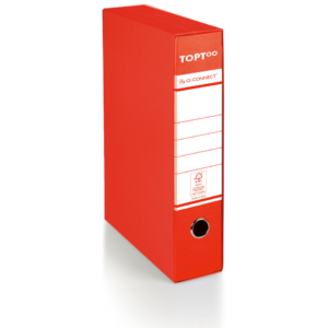 Raccoglitore commerciale con custodia TOPToo by Q-Connect dorso 5 cm - 28,5x32 cm - rosso - 0201042/QM.RO