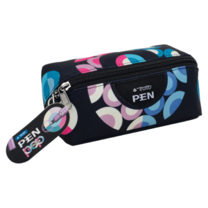 Pochette Tratto Pen Pop contenente 12 penne a punta sintetica - rosa/azzurro - F813900