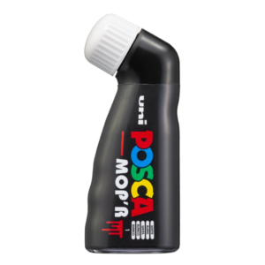 Pennarello a tempera Uni Ball UniPosca Mop'r punta 3-19 mm bianco M PCM22 BI