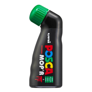 Pennarello a tempera Uni Ball UniPosca Mop'r punta 3-19 mm verde M PCM22 V