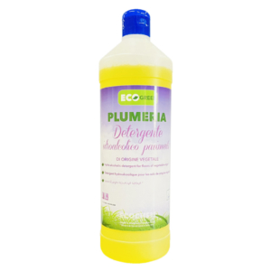 Detergente idroalcolico pavimenti di origine vegetale Ecochem Plumeria Ecolabel 1 litro - EL01PLUL001B230