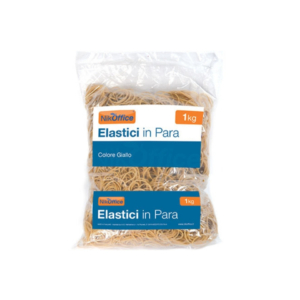 Elastici in para Nikoffice in busta da 1 kg Ø 100 mm 06NIK009