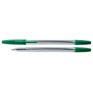 Penne a sfera Office Product - punta 1,0 mm verde - 17015211-02 (conf.50)