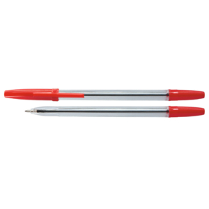 Penne a sfera Office Product - punta 1,0 mm rosso - 17015211-04 (conf.50)