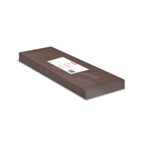 Tovaglia Fato 1 velo in carta a secco 1x1 m - cioccolato 88554100 (conf.25)