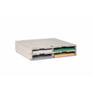 Supporto per stampante laser Curtis con 4 vani portafogli 675660