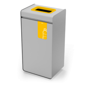 Sistema di raccolta rifiuti Durable DURASORT® 55 litri plastica giallo - 3212-04