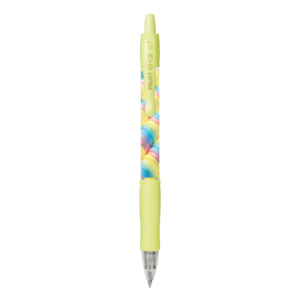 Penna roller gel a scatto Pilot G-2 Flow Limited Edition 0,7 mm inchiostro nero - fusto giallo - 001594