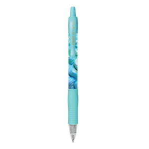 Penna roller gel a scatto Pilot G-2 Flow Limited Edition 0,7 mm inchiostro blu - fusto blu - 001593