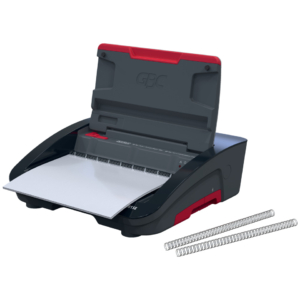 Rilegatrice elettrica a dorsi metallici GBC WireBind® WB15E A4 - ilega fino a 125 fogli - nero - 4410066