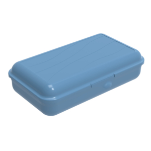 Lunch box Rotho Fun 1,7 litri con divisorio interno in plastica PP senza BPA blu - F711123