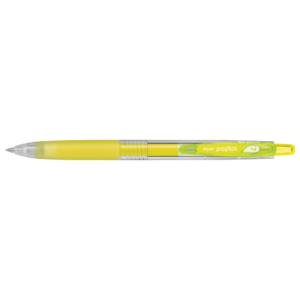 Penna gel a scatto Pilot Pop Lol punta 0,7 mm Neon Yellow 001822