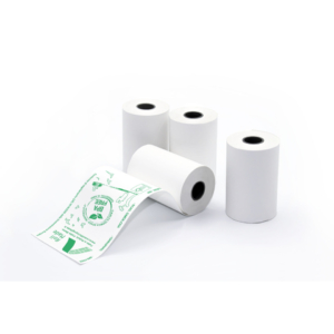 Rotoli termici registratore di cassa Rotolificio Pugliese BPA FREE 57 mm Ø38 mm 55 g/m² f. 12 mm (conf.10)