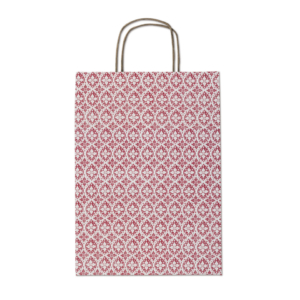 Borse shopper Rex-Sadoch Allegra in carta erba formato 26x12x36 cm - SDF26-317J (conf.25)