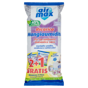 Ricariche mangiaumidità Air Max - 1350 g lavanda D0741 (conf.2+1 gratis)