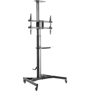 Supporto TV mobile Fellowes regolabile 91×68,3×213,8 cm - nero 100136877