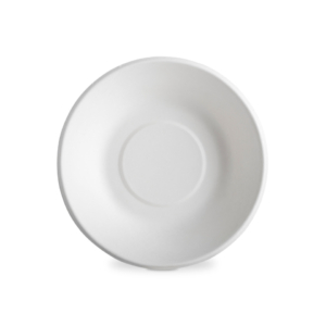 Piatto fondo rotondo in canna da zucchero Oasis Green bianco 680 ml - Ø 18,9 cm - OAS-189CA (conf.50)
