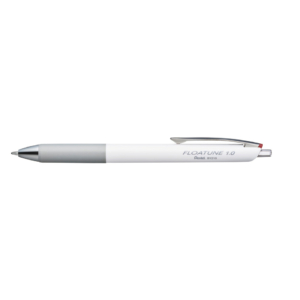 Penna roller a scatto Pentel Floatune punta media 1 mm rosso - BY210-BX