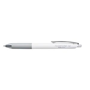 Penna roller a scatto Pentel Floatune punta media 1 mm nero - BY210-AX