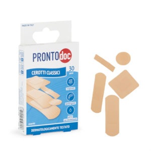 Cerotti classici ProntoDoc in astuccio da 30 pezzi assortiti 4001