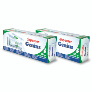 Dispenser di sacchi frigo Genius con clips adesive Peter Pan Plast - 30x40 cm - GENF30 (conf.50)