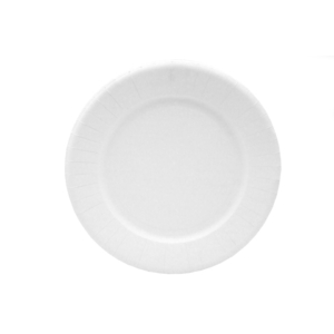 Piatti in cartoncino vergine Che Festa Traditional Light bianchi - Ø18 cm - CF100243 (conf.50)