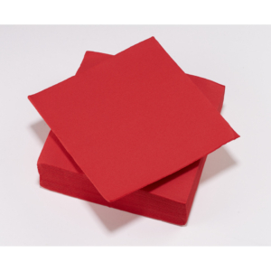 Tovaglioli microgoffrati Tavola Viva 38x38 cm 2 veli - rosso 61829 (conf.40)