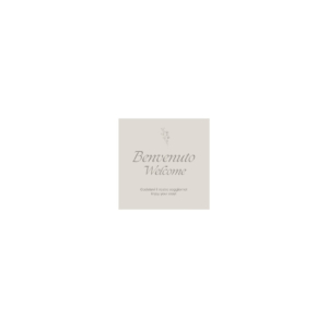 Cartolina di benvenuto Ristocart - 15x15 cm CARD1515250 (conf.250)