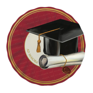 Piatti a tema Laurea Ad Maiora Big Party - 25 cm 76169 (conf.6)