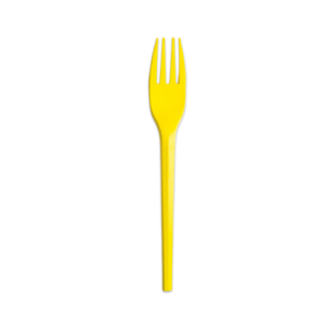 Forchette Ecolor gialle 16 cm - 76391 (conf.20)